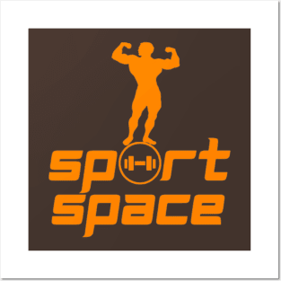 Sport Space, Motivation, Healthy Lifestyle Posters and Art